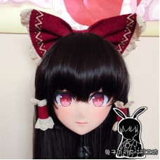 (RB367)Customize Full Head Quality Handmade Female/Girl Resin Japanese Anime Cartoon Character Kig Cosplay Kigurumi Mask